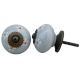 Grey Flower Knob