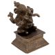 Lord Ganesha Playing Flute Figure