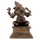 Lord Ganesha Playing Flute Figure