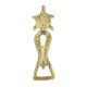 Brass Patina Rich Tortoise Bottle Opener