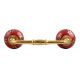 Golden Tiny Flower Ceramic Bridge Handle