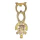 Brass African Man God Beer Bottle Opener with Patina
