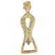 Brass Bottle Opener Tribal Face Decorative Body