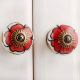 Red Flower Knob