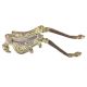 Brass Beetle Nut Cutter with Parrot Figurine