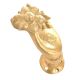Brass Mudra with Flower Door Knob or Pull