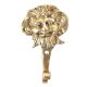 Solid Brass Lion Head Wall Hooks
