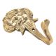 Solid Brass Lion Head Wall Hooks