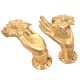 Brass Mudra Buddha Door Handle Pull (Set of 2 Piece)