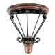 Wooden & Wrought Iron Wall Bracket