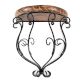 Wood And Wrought Iron Fancy Wall Bracket