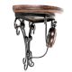 Wood & Wrought Iron Fancy Wall Bracket