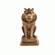 Brass  Tibetan Buddhist Temple Lion
