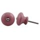 Pink Black Crackle Ceramic Dresser Knob Online