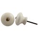 Cream Ceramic Knob