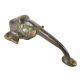 Patina Rich Elephant Face Door Handle