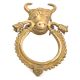 Brass Nandi Door KnockerTowel Hanger