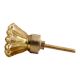 Golden Mercury Sunflower Glass Drawer Knob Online
