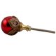 Antique Red Round Glass Dresser Knobs Online