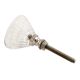  Clear Paneled Sides Glass Dresser Knob Online