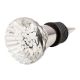 Clear Paneled Sides Glass Wine Stopper
