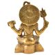 Brass Neelkanth Shiva Siting with Kamandal Trishul Statue