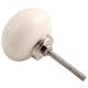 Cream Ceramic Floral Cabinet Knob Online