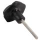 Black Flower Metal Knobs
