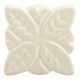 Cream Four Leaf Metal Knobs