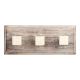 Cream Square Metal Wooden Hooks