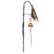 Mango Wood Wrought Iron & Wood Door Bell