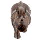 Teak Wood Rhino Carving Carved Rhinoceros Sculpture