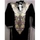 Black Summer Kashmiri Embroidered Long Kurti