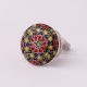 Mixed Color Ceramic Flat Drawer Knob Online