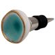 Sea Green Ceramic Wine Stopper