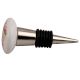 Beautiful Lady Flat Ceramic Wine Stopper