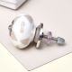 White Etched Ceramic Knob-30