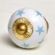 Sea Green Star Ceramic Drawer Knob Online
