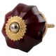 Red Melon Glass Cabinet Knob Online