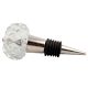 Clear Beautiful Fine Cut Glass Wine Stopper