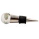 Sage Green Inside Flower Glass Wine Stopper