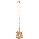 Festive Brass 7 Wick Hanging Diya
