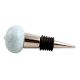 Sky Blue Crackle Ceramic Wine Stopper