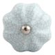 Baby Blue Crackle Ceramic Wine Stopper