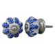 Blue Leaf Medium Knob