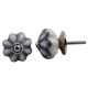 Grey Sunflower Medium Knob