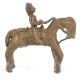 Bronze Horse Temple Toy with a Rider