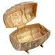 Brass Grape Design Barrel Decorative Box