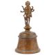 Brass Ghanti Bell with God Figurine