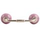 Light Purple Crackle Ceramic  Bridge Handle